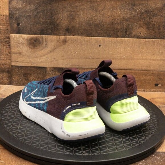 NIKE FREE RUN FK NEXT NATURE MENS ATHLETIC SHOES RUNNING GYM BLUE PURPLE SZ 10.5 - Picture 6 of 9